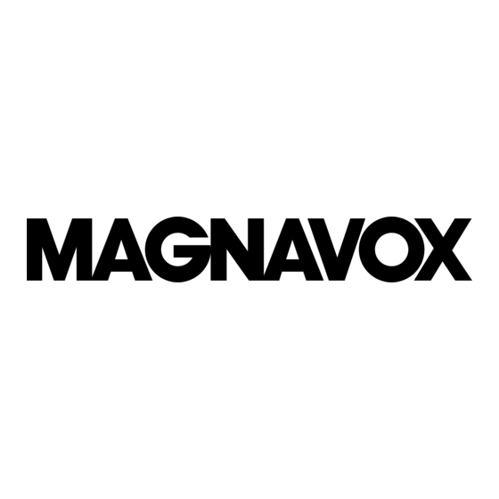 Magnavox Quick Start Démarrage Rapide