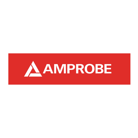Amprobe AMP-25 Manuel De L'utilisateur