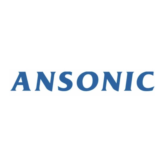 Ansonic VF 650T Mode D'emploi