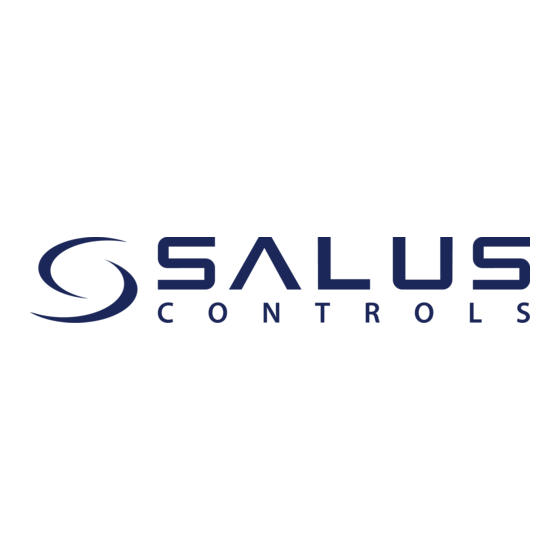 Salus Controls SW600 Mode D'emploi