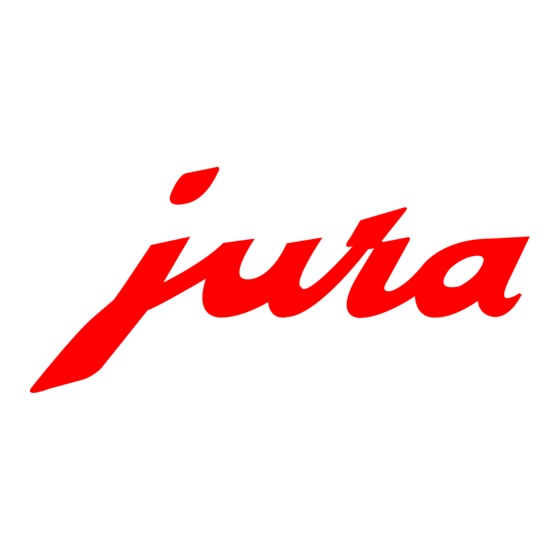 Jura IMPRESSA J9.2 One Touch Mode D'emploi