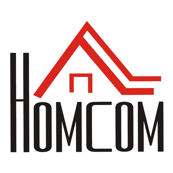 HOMCOM A91-090 Instructions D'assemblage