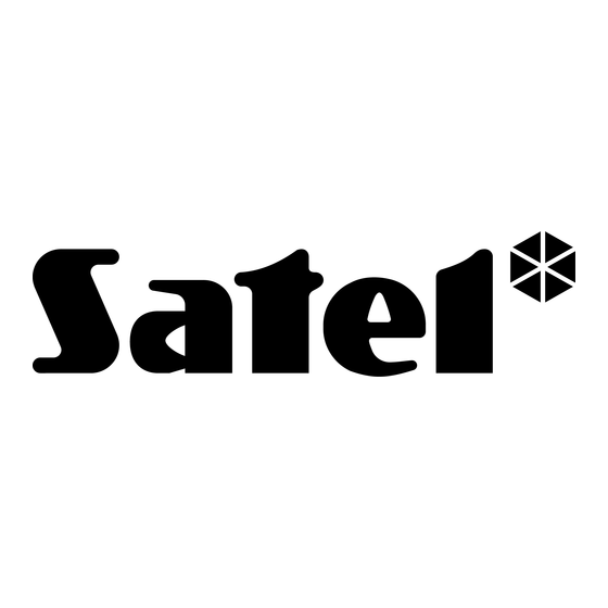 Satel OPAL Pro Mode D'emploi