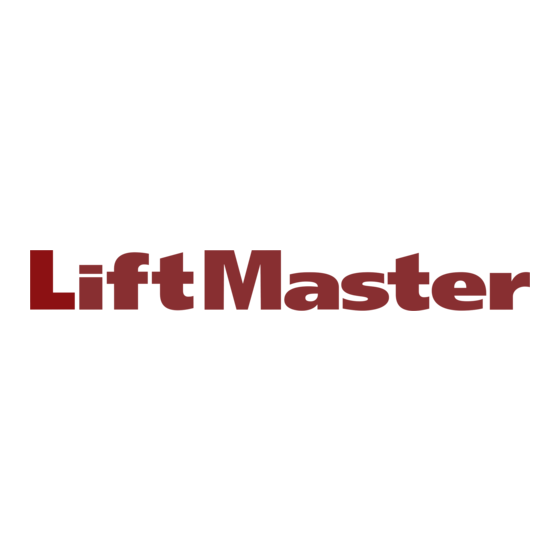 LiftMaster EL Serie Manuel De Programmation