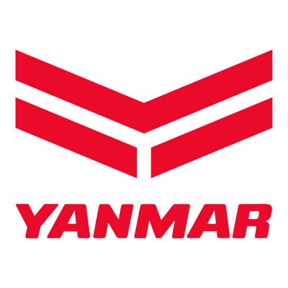 Yanmar SV26 Manuel D'utilisation Et D'entretien