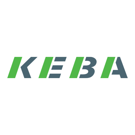 Keba KeMes A1 Serie Mode D'emploi