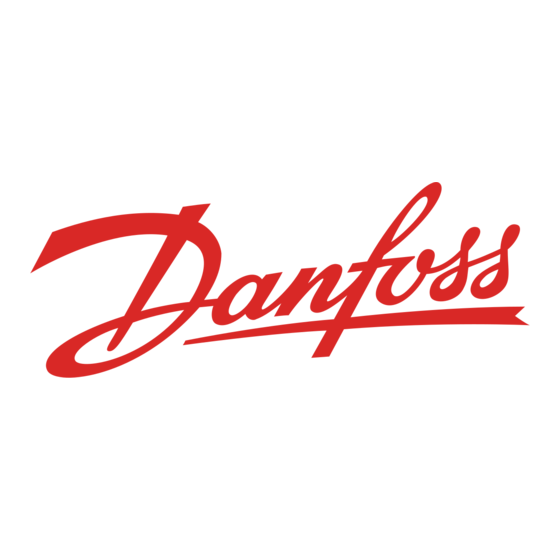 Danfoss DSH Instructions