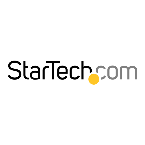 StarTech.com SDOCK2U33RE Guide De L'utilisateur