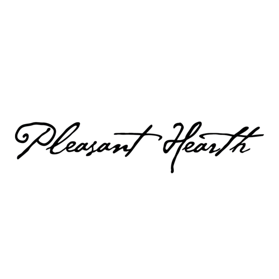 Pleasant Hearth LWS-127201 Serie Mode D'emploi