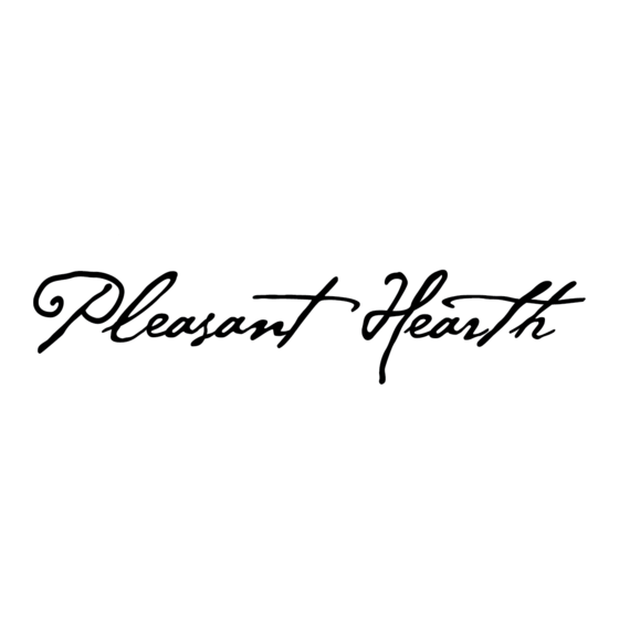 Pleasant Hearth 6152 Mode D'emploi