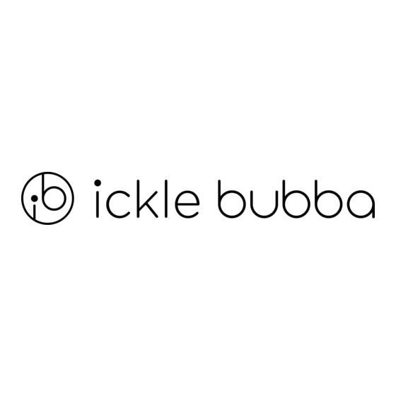 Ickle Bubba Eclipse Travel System Mode D'emploi