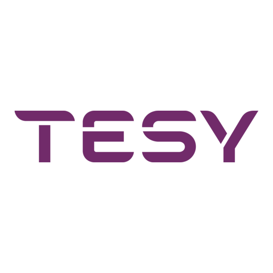 TESY GCV50 Série Manuel D'utilisation