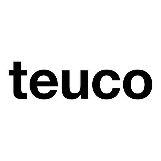 Teuco Easy Manuel D'utilisation