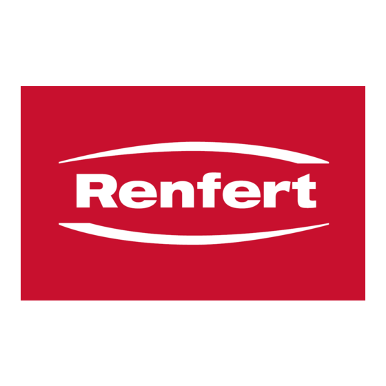 Renfert MT premium Instructions D'installation