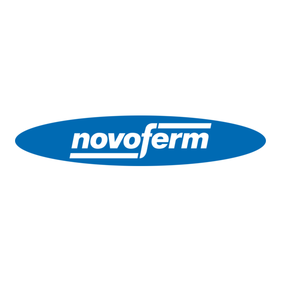 Novoferm Thermo / S600 Manuel De L'utilisateur
