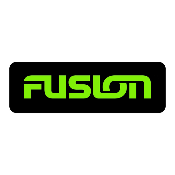 Fusion MS-RA70 Instructions D'installation