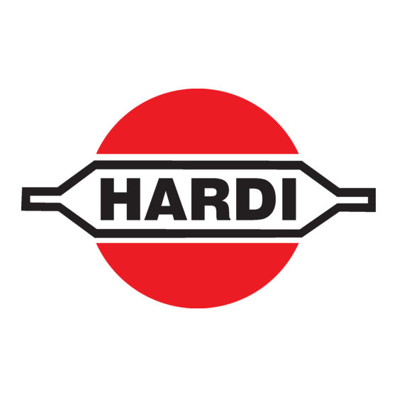 Hardi COMMANDER Plus Manuel De L'utilisateur