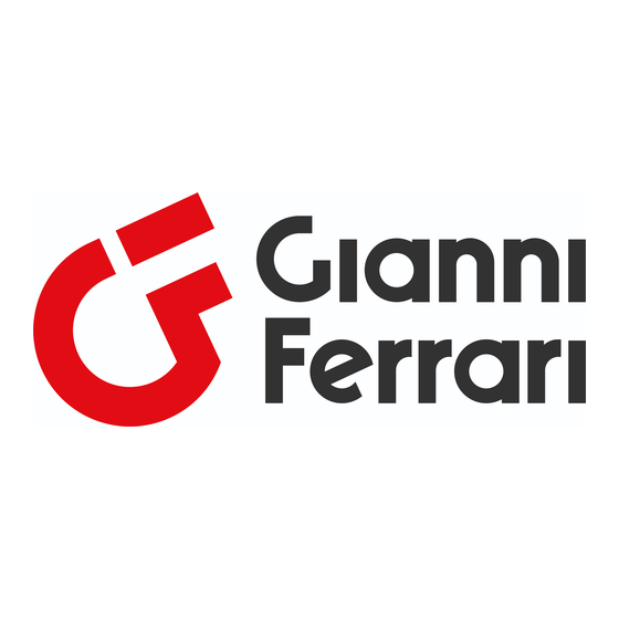 Gianni Ferrari TG200 Notice Technique