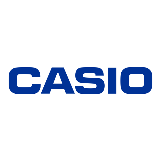 Casio YA-G30 Mode D'emploi
