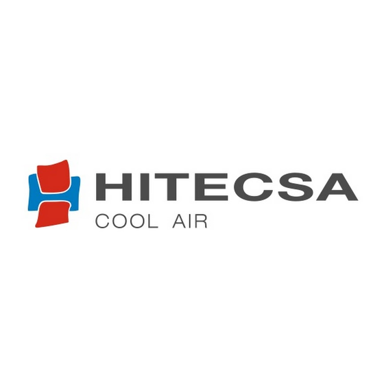 Hitecsa EKWXA 801.1 Mode D'emploi