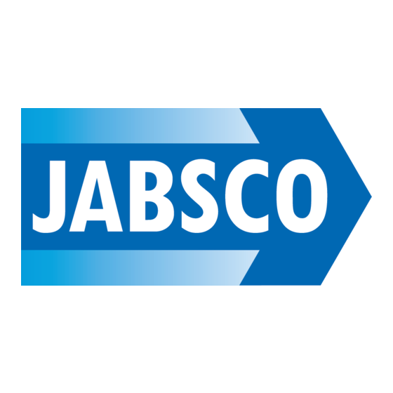 JABSCO 34600 Serie Manuel D'instructions