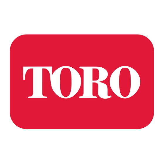 Toro Groundsmaster 4500-D Manuel De L'utilisateur