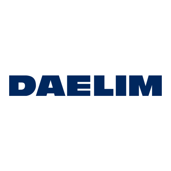 DAELIM EMS ENGINE MANAGEMENT SYSTEM Mode D'emploi