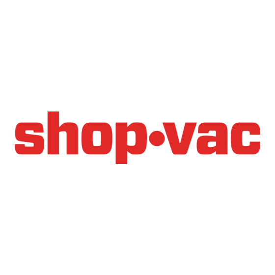 Shop-Vac SL Serie Mode D'emploi
