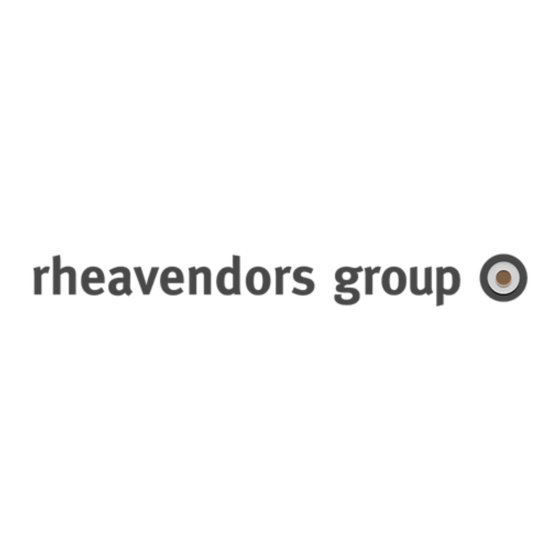 Rheavendors Group laRhea grandeT Manuel D'installation Et D'entretien