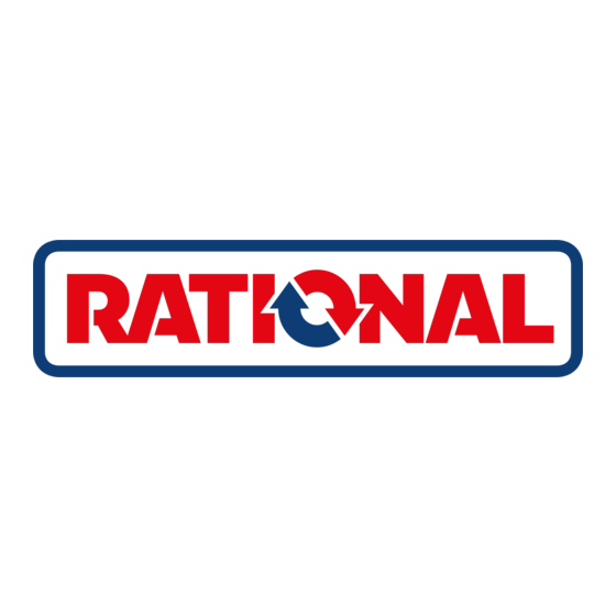 Rational UltraVent Plus North America Serie Consignes D'installation