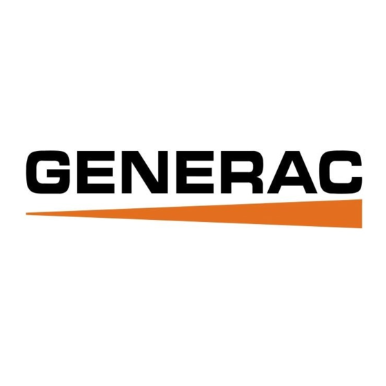 Generac Power Systems GP Serie Manuel D'entretien