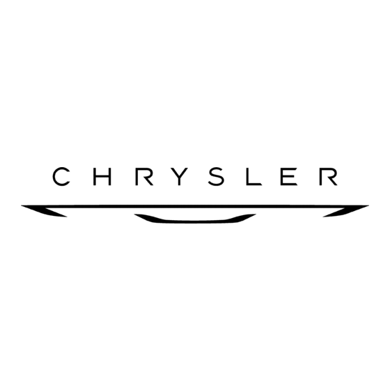 Chrysler Town & Country 2011 Guide De Démarrage