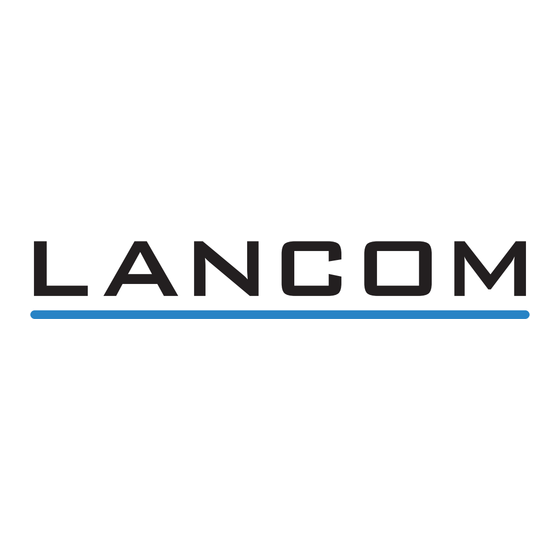 Lancom 8011 VPN Guide D'installation