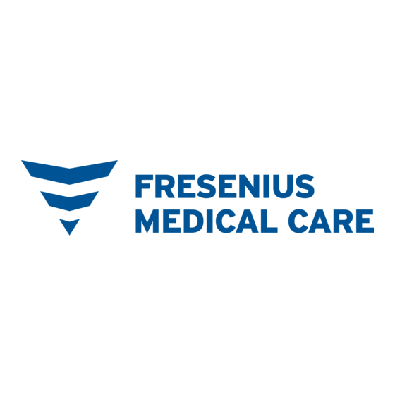 Fresenius Medical Care Liberty PDx stay-safe Démarrage