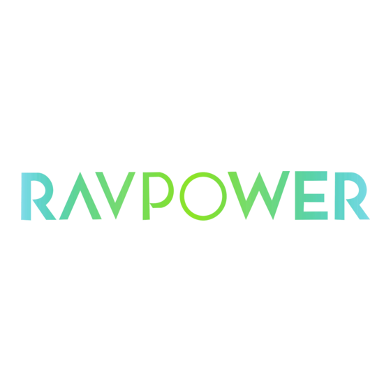 Ravpower RP-PC026 Mode D'emploi