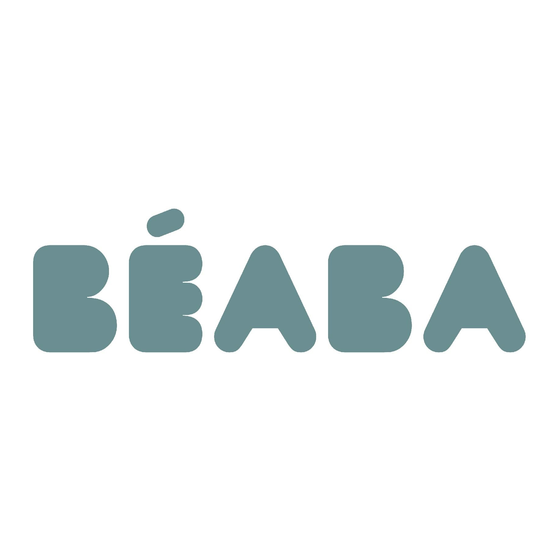 Beaba BIB EXPRESSO VERT Notice D'utilisation