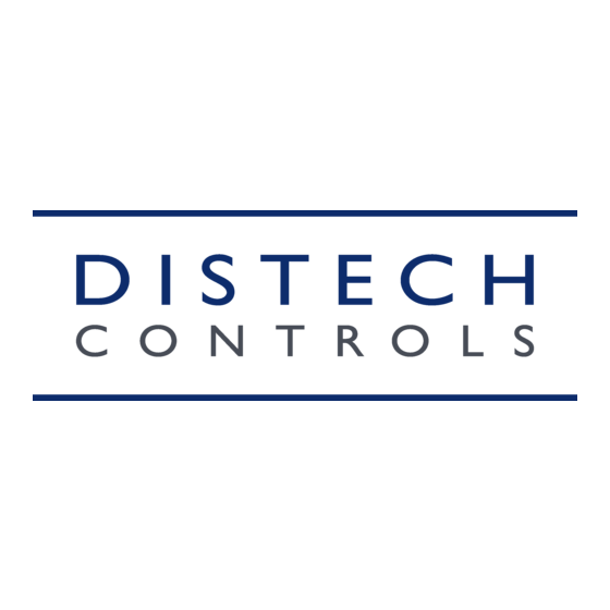 Distech Controls Ligne TCND Guide D'installation