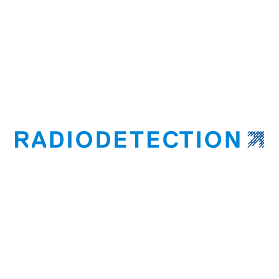 Radiodetection C.A.T4 Guide De L'utilisateur