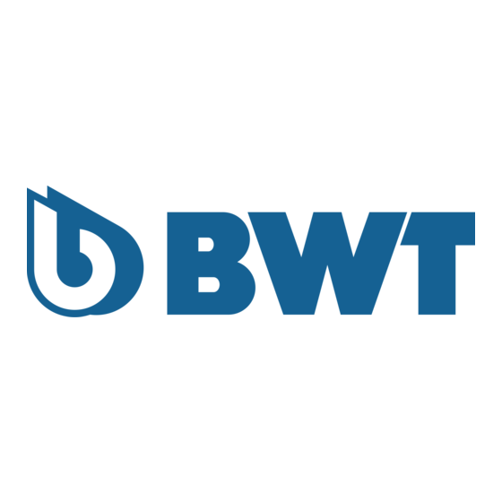 BWT Bestcare FS22B00A00 Instructions De Montage Et De Service