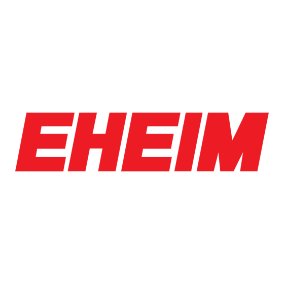 EHEIM professionel 3e 450 Mode D'emploi