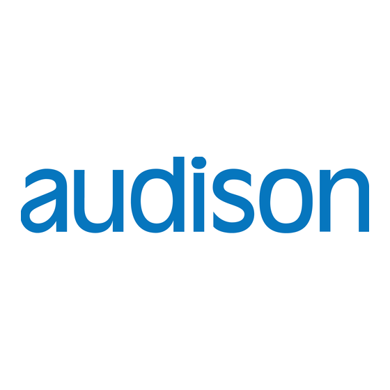 Audison F4IN Guide Rapide