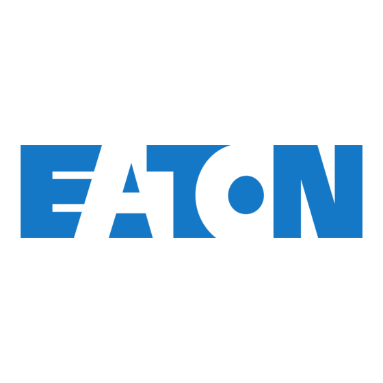 Eaton TM-1-8240 Série Notice D'installation