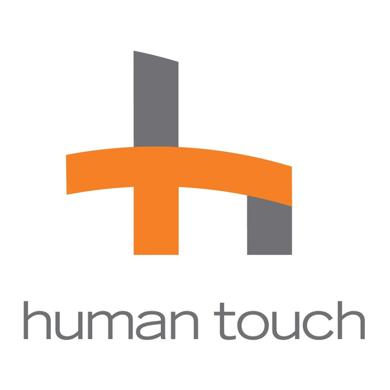 Human Touch SUPER NOVO Mode D'emploi Et D'entretien