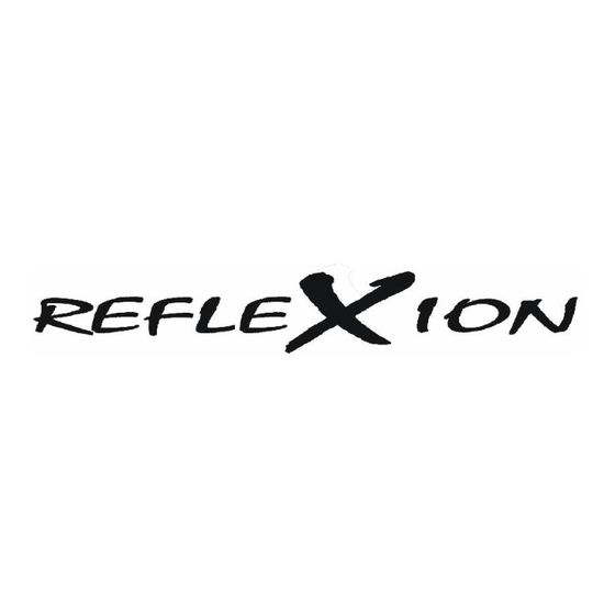 Reflexion HRA 5500Y Manuel D'utilisation