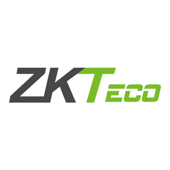 ZKTeco MA300 Manuel Utilisateur