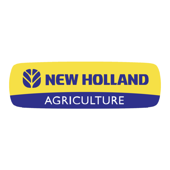 New Holland BNAC658HB Mode D'emploi