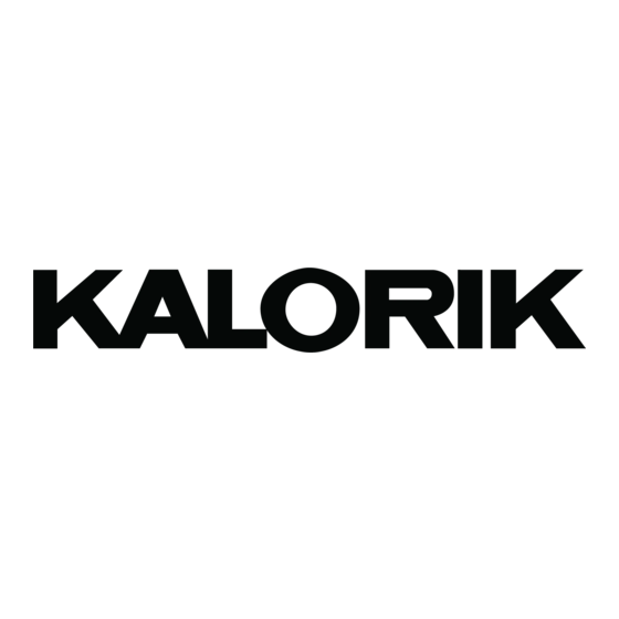 Kalorik TKG SKV 1006 Mode D'emploi