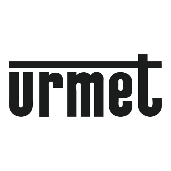 Urmet 1067/334 Mode D'emploi