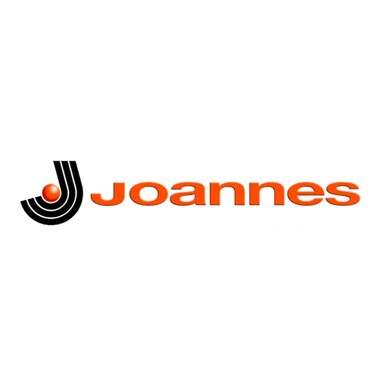 Joannes G50/2 oil Notice D'utilisation Et D'entretien