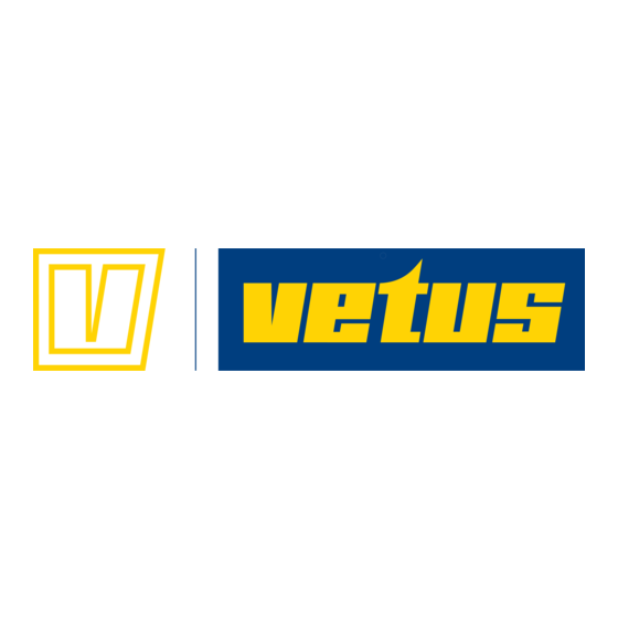 Vetus MT30 Instructions D'installation